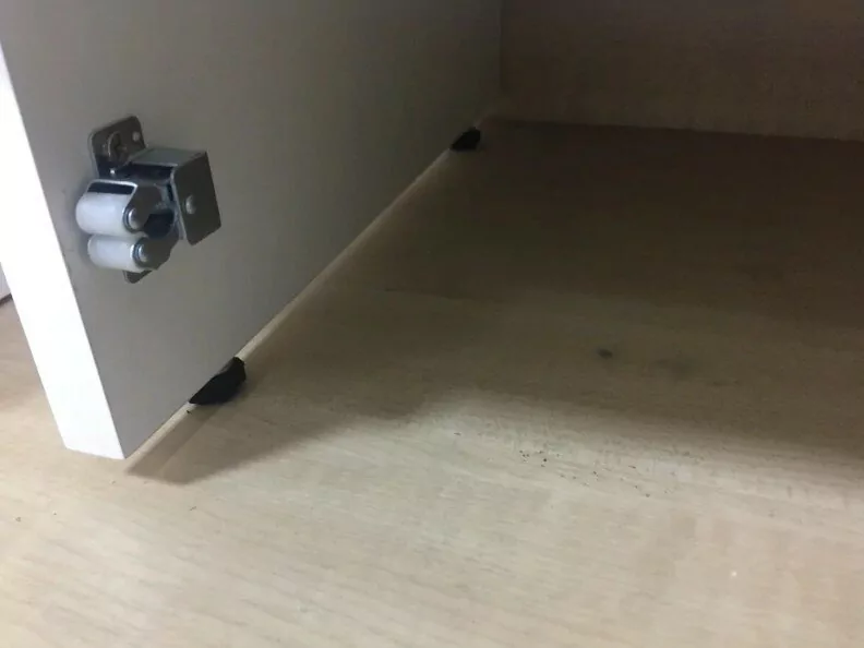 Тумба с раковиной Bellezza Кантри 60 напольная, белая