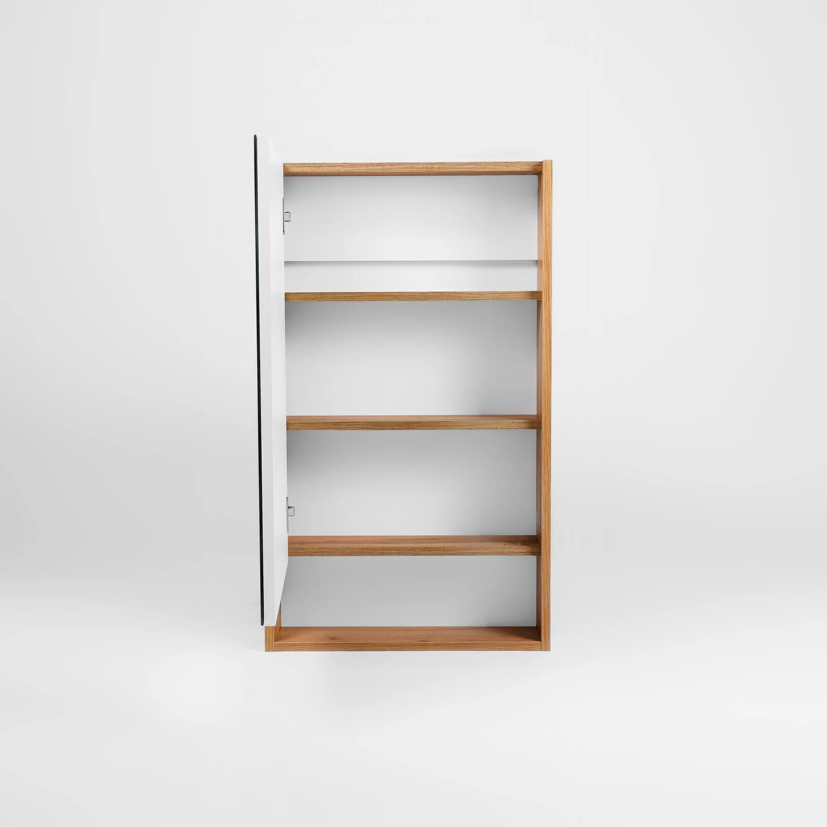 Зеркало-шкаф Viant Мальта 50 L/R, дуб вотан