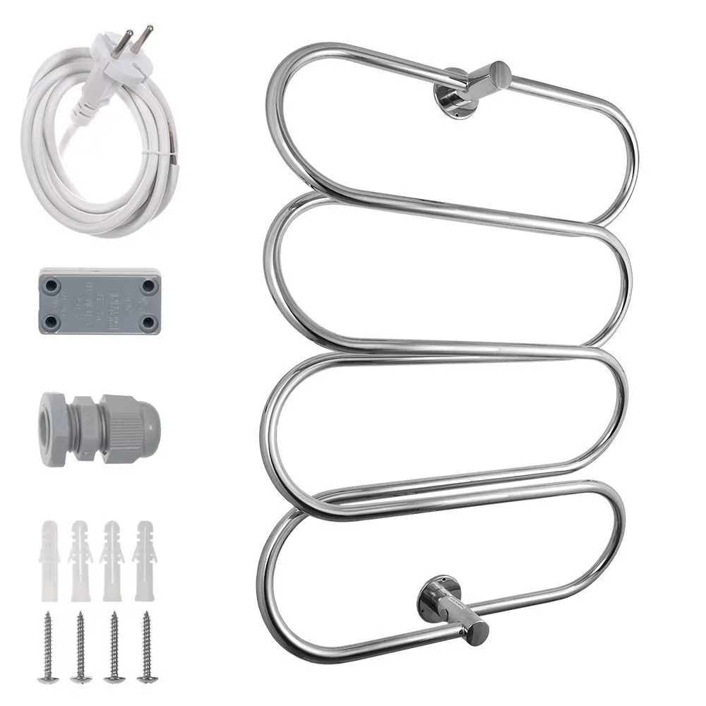 Полотенцесушитель электрический Energy Aura 800x600 хром