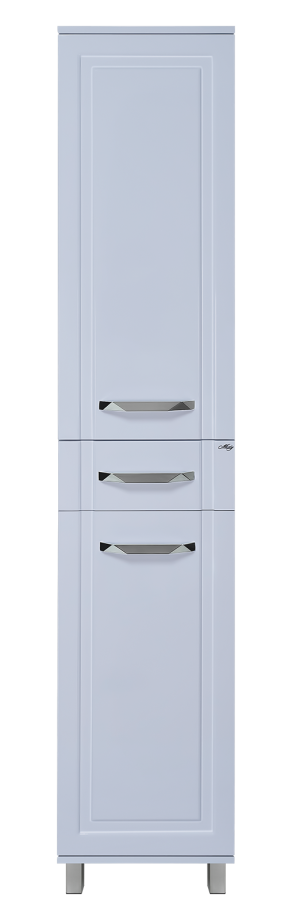 Пенал Misty Терра 40 напольный, R, серый