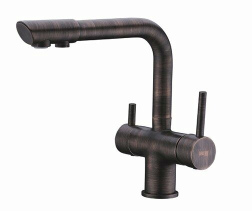 Смеситель для кухни WasserKraft A8047 темная бронза