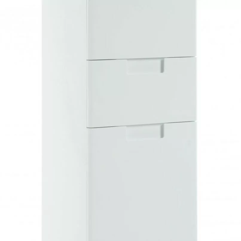 Пенал Bellezza Пегас 35 R напольный, 1 ящик, белый