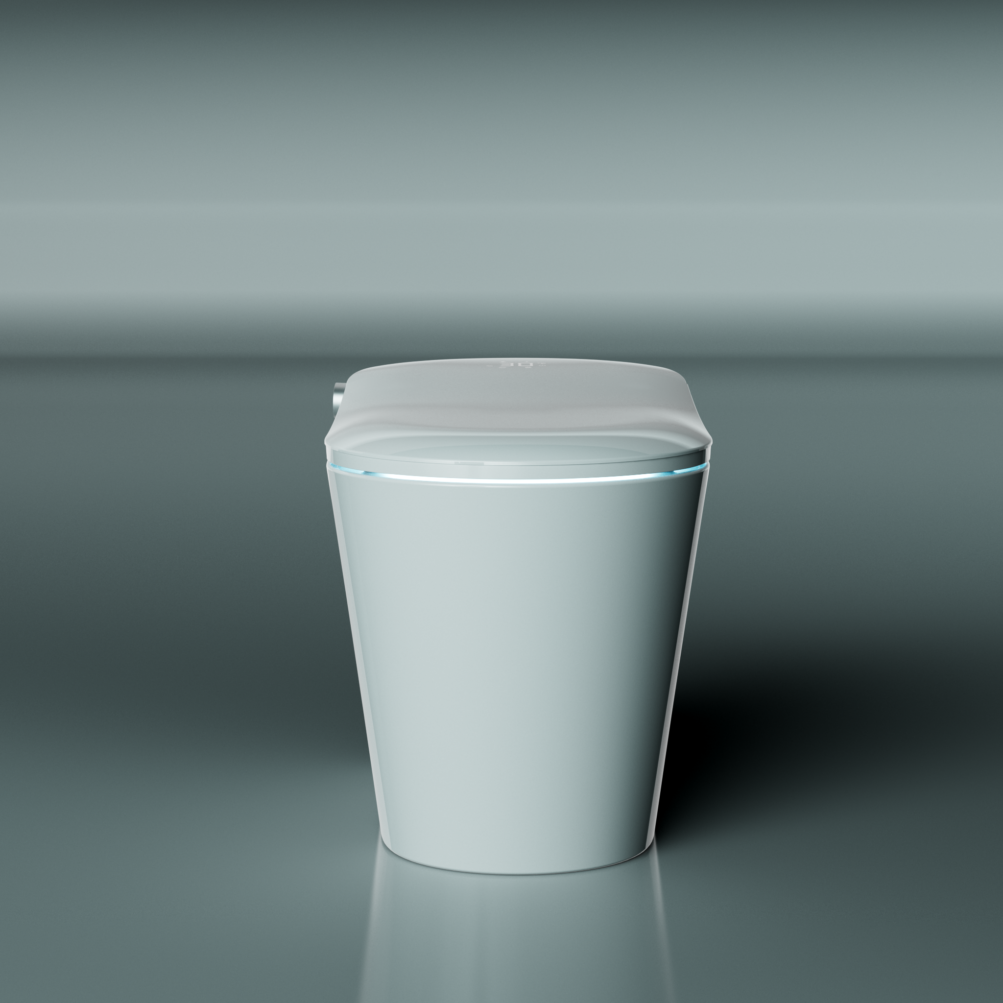 Унитаз Timo TЕ-741 электронный с биде, напольный, приставной, белый