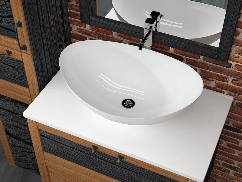 Раковина Stella Polar Орион 58 белая