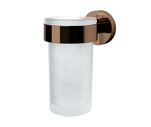 Стакан для щеток WasserKraft Asphe K-77728 розовое золото