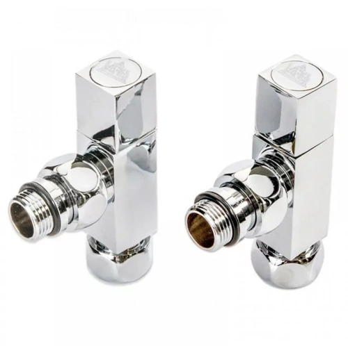 Вентиль угловой Laris 3/4"х1/2" г/ш хромированный для п/с квадратный LX 855SCH0504 2 шт. от магазина Vanna-Vanna.ru!