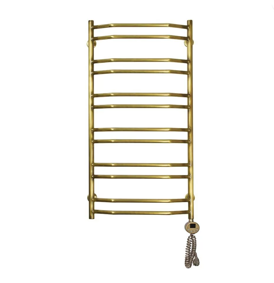 Полотенцесушитель электрический Domoterm Лаура П12 500x985 АБР ER, античная бронза