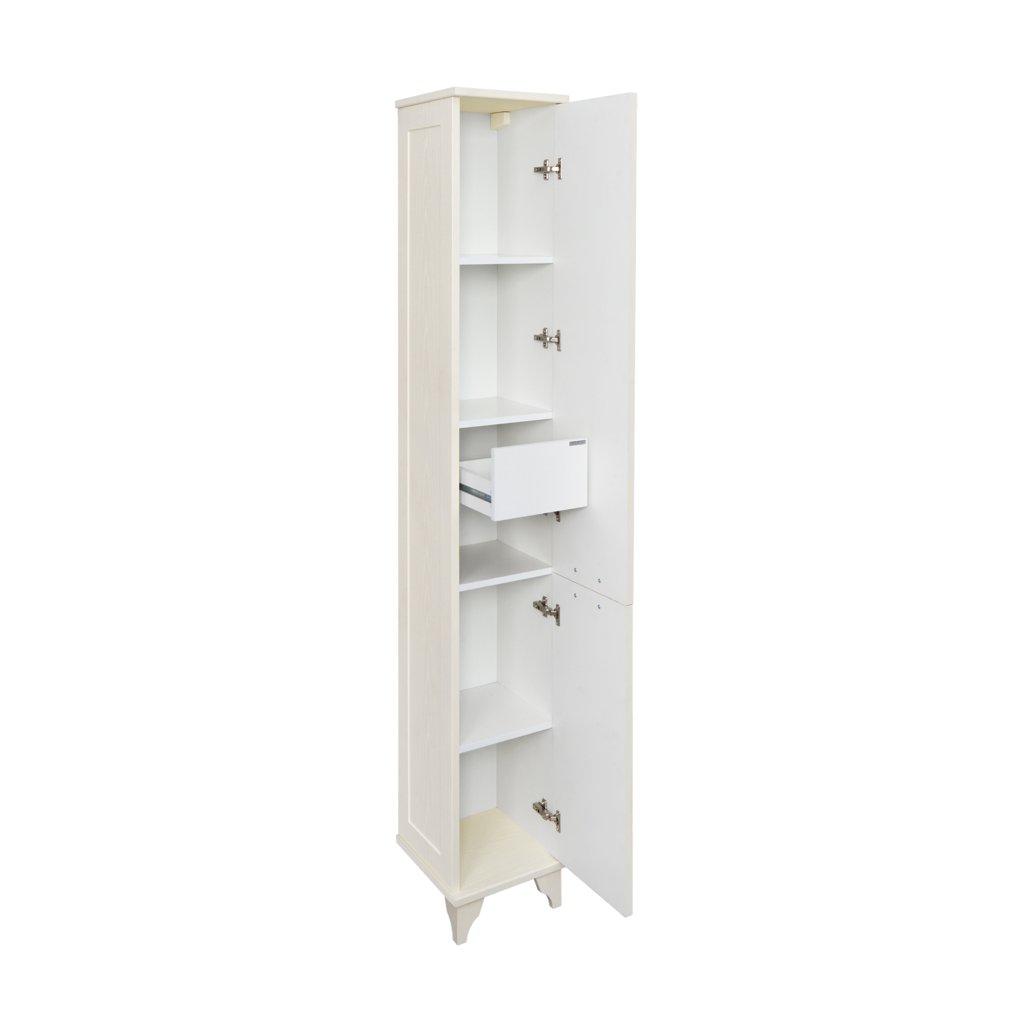 Пенал Aquaton Леон Н 30 L/R, напольный, дуб бежевый