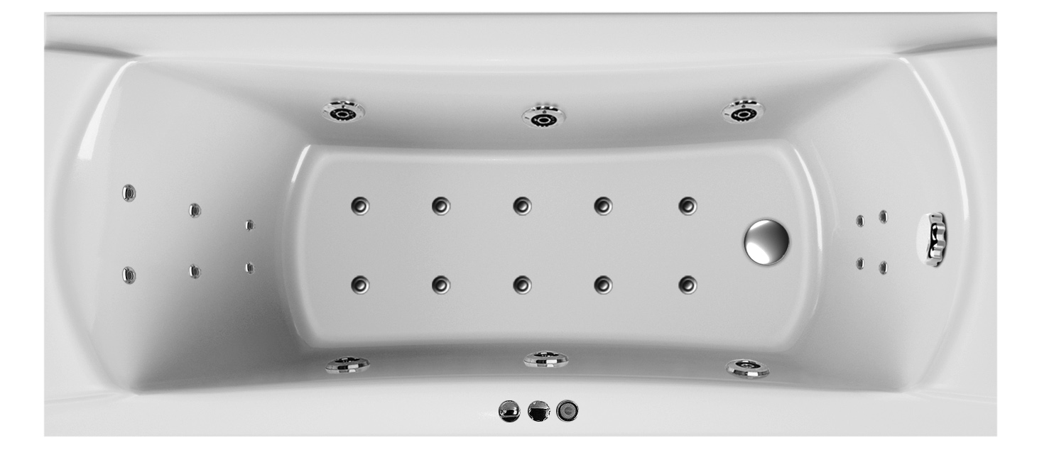 Ванна акриловая Relisan Loara 180х80