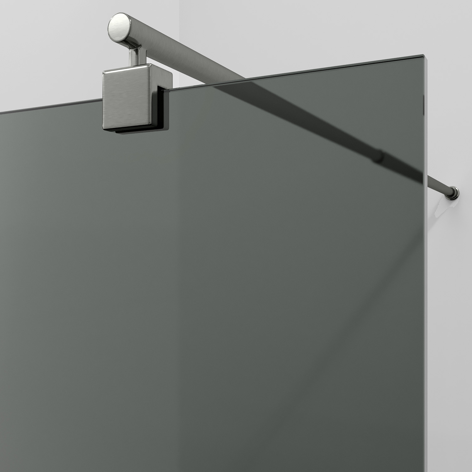 Душевая перегородка WasserKRAFT Rur 30W40GR-TG, графит