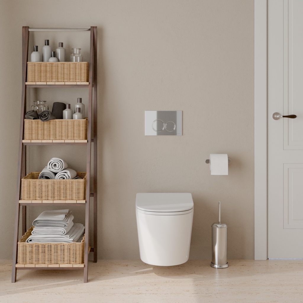 Промо комплект 3в1 IBERICA BLANCA SET.IB.001 (инсталляция, унитаз, кнопка смыва)