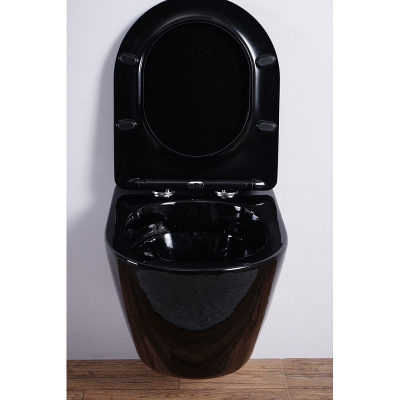 Унитаз подвесной Esbano AZALEA (Black) 480x365x360