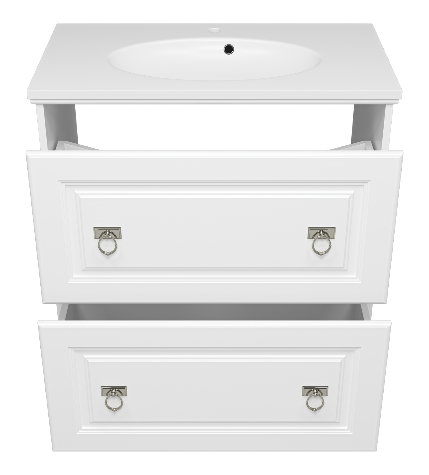 Тумба с раковиной Misty Версаль 80, белый