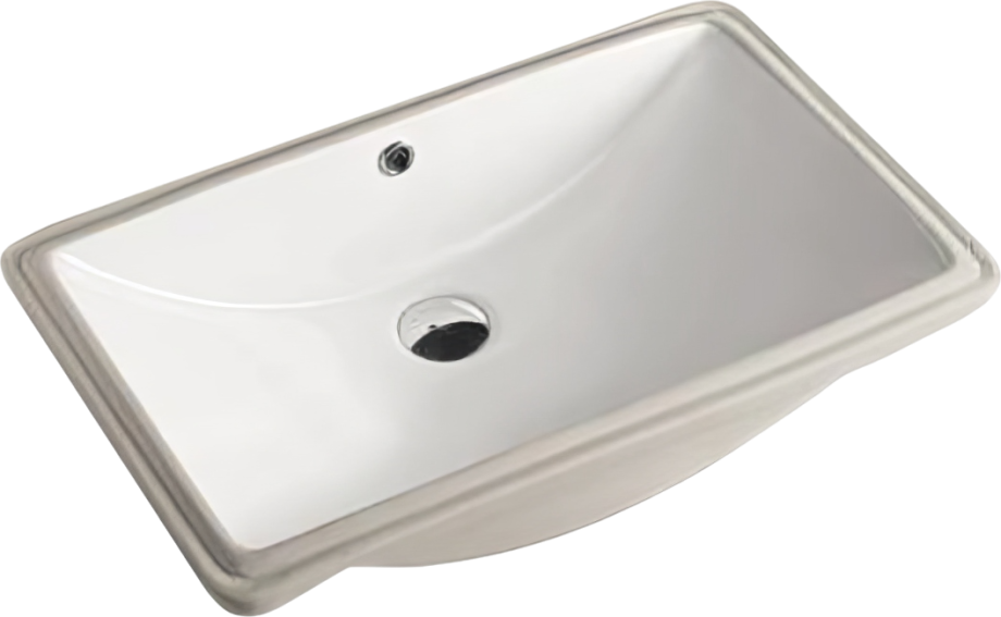 Раковина SantiLine SL-3006 встраиваемая снизу, белая