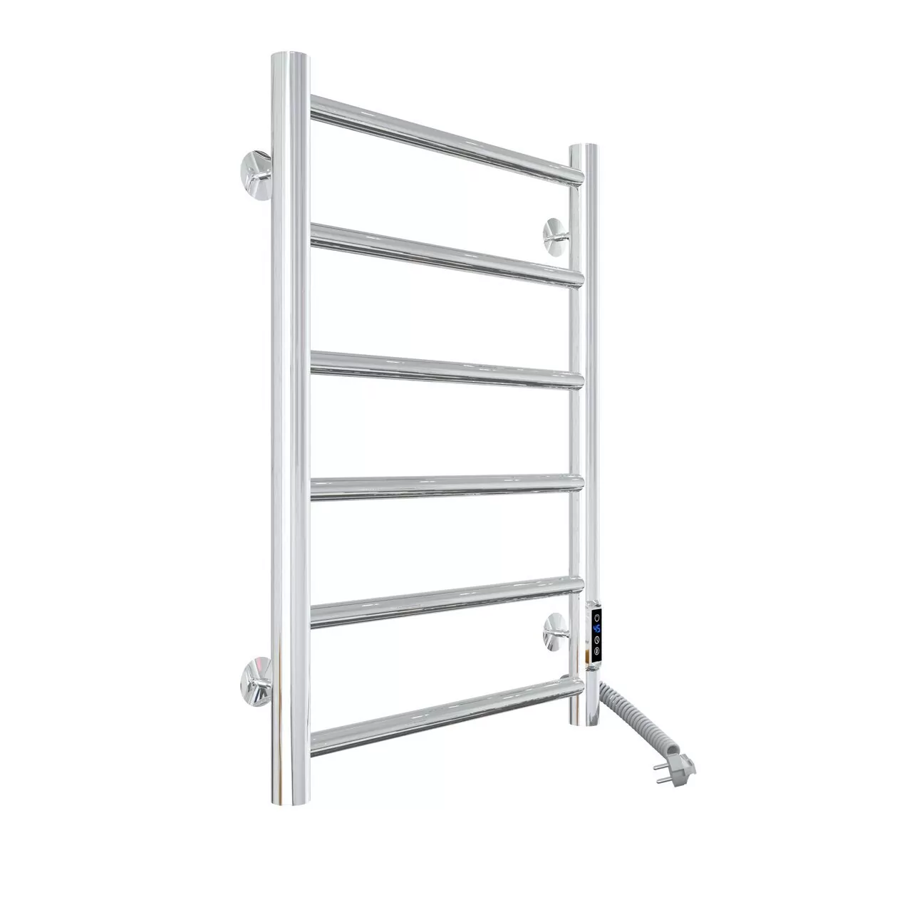 Полотенцесушитель электрический Laris Джаз П6 400х600 с терморегулятором, правый, хром