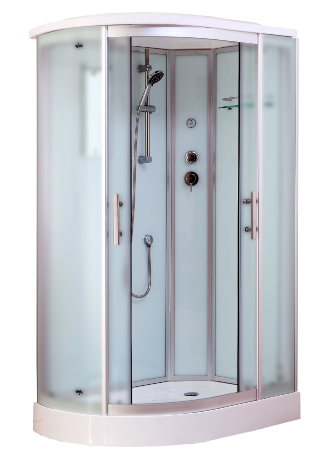 Душевая кабина Timo Standart T-6602 Silver Fabric R (120*85*220)