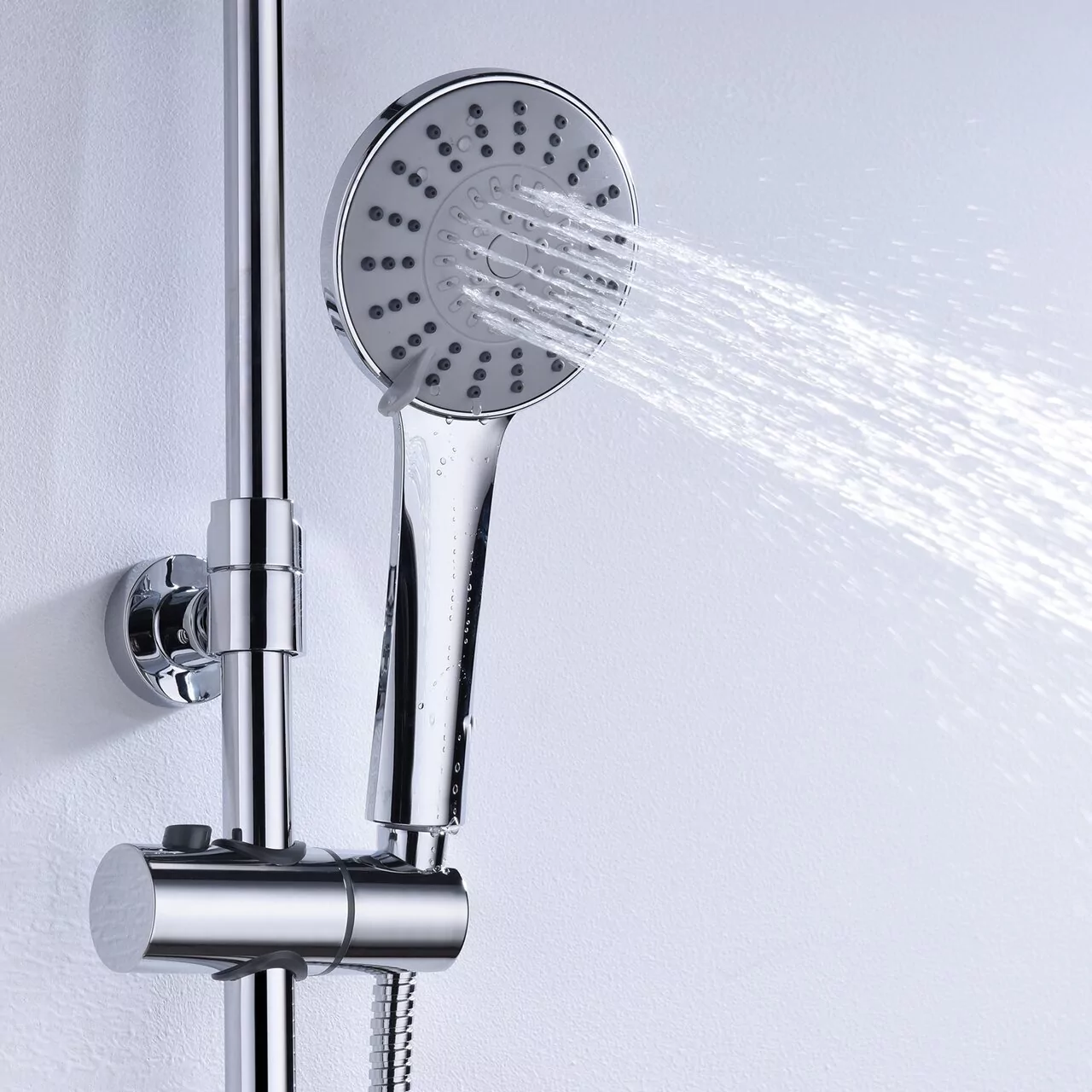 Душевая стойка WasserKraft A16601 хром