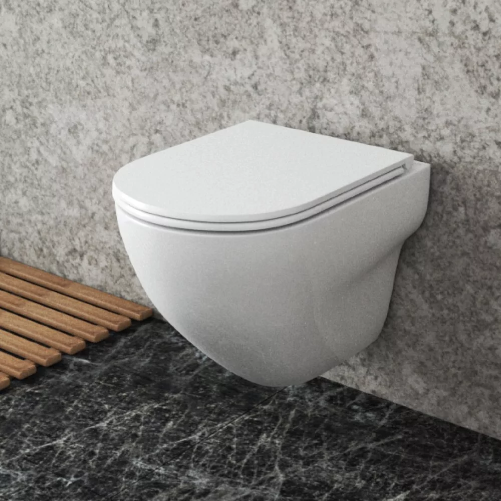 Унитаз Owl 1975 Wave Cirkel-H TOWLT190801 подвесной, с микролифтом, система смыва Торнадо, белый от магазина Vanna-Vanna.ru!