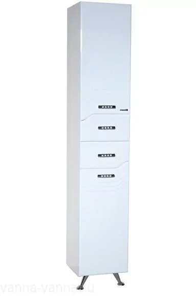 Пенал Bellezza Дрея 35 L/R напольный, белый