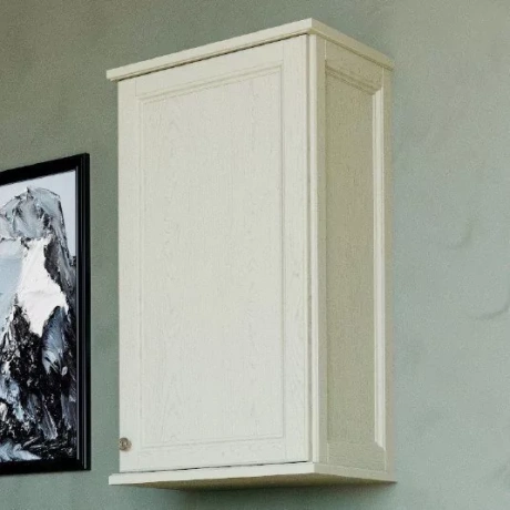 Шкаф навесной ValenHouse Лиора 40 R, слоновая кость, хром