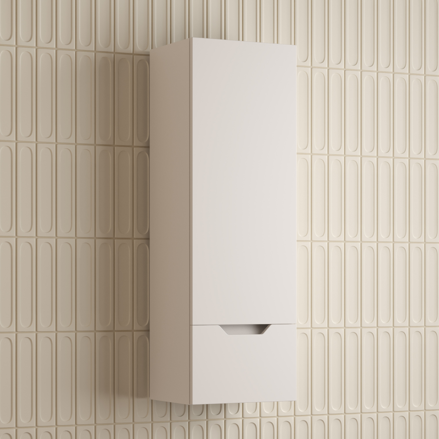 Пенал Style Line Остин 36 R, подвесной, 1 ящик, белый