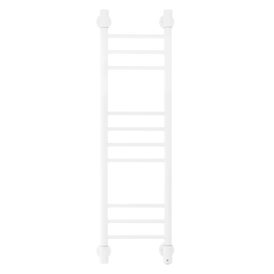 Полотенцесушитель электрический Energy Ergo2 P 1050x300 белый матовый,  "лесенка" прямая, узкий, скрытый/наружный монтаж