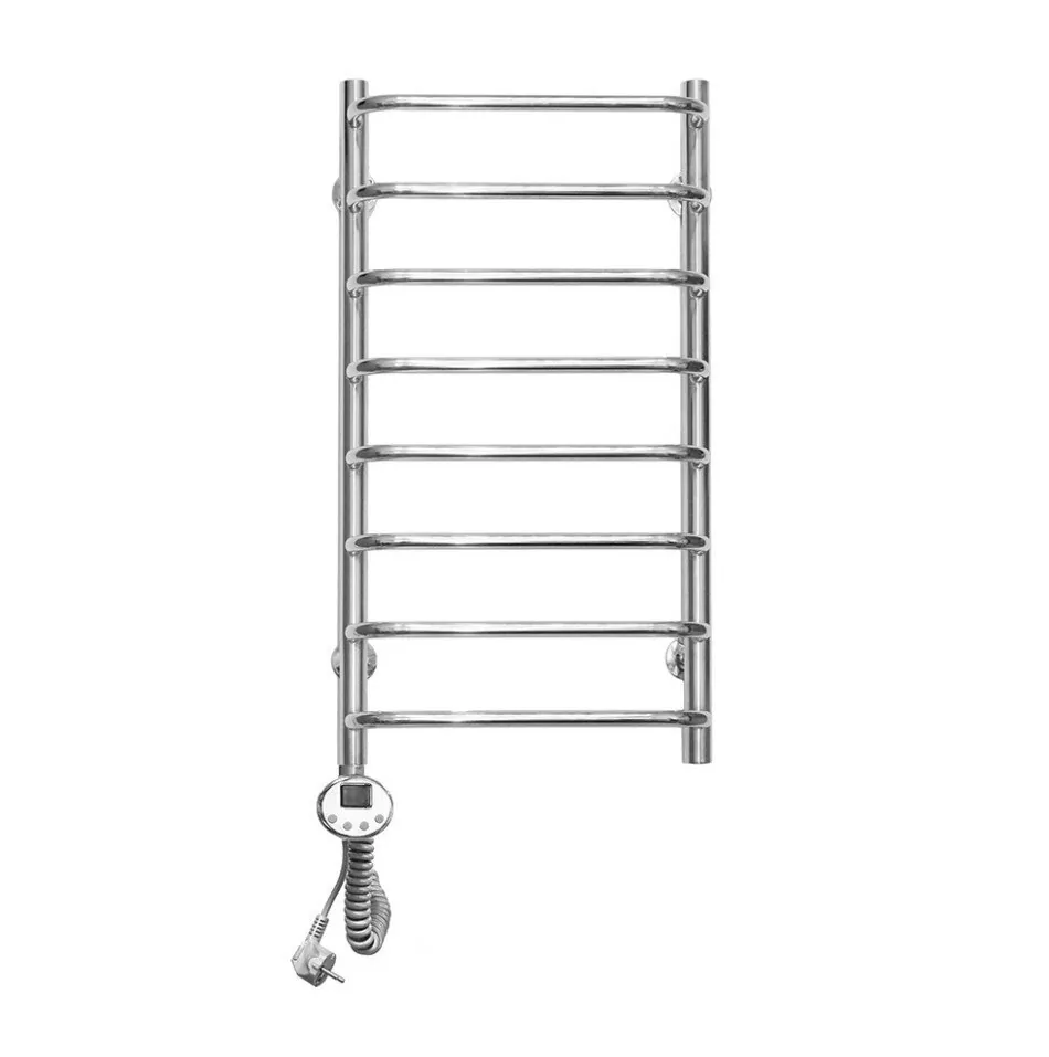 Полотенцесушитель электрический Domoterm Стефано П8 400x800 EL, хром