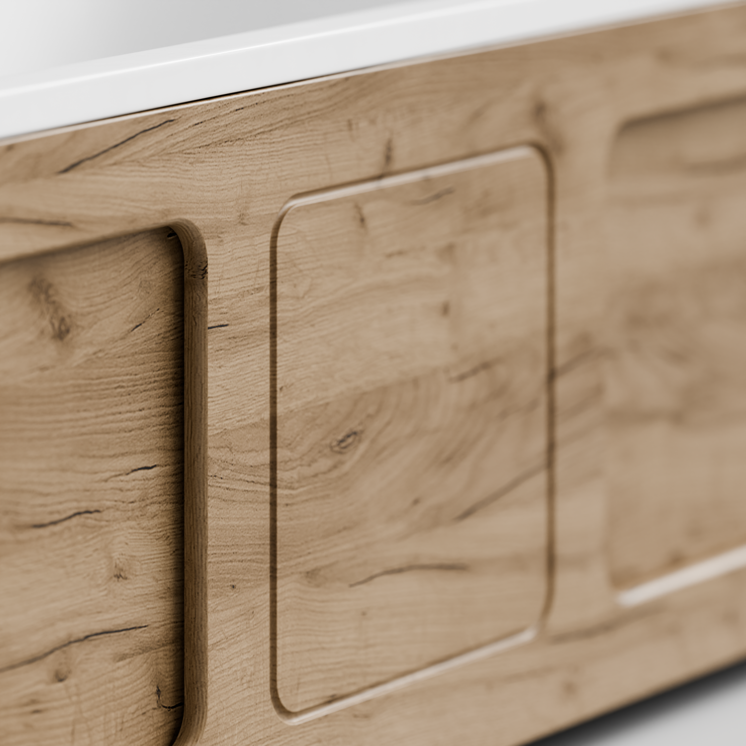 Экран под ванну Vod-ok Хит 170 раздвижной Дуб Тортуга