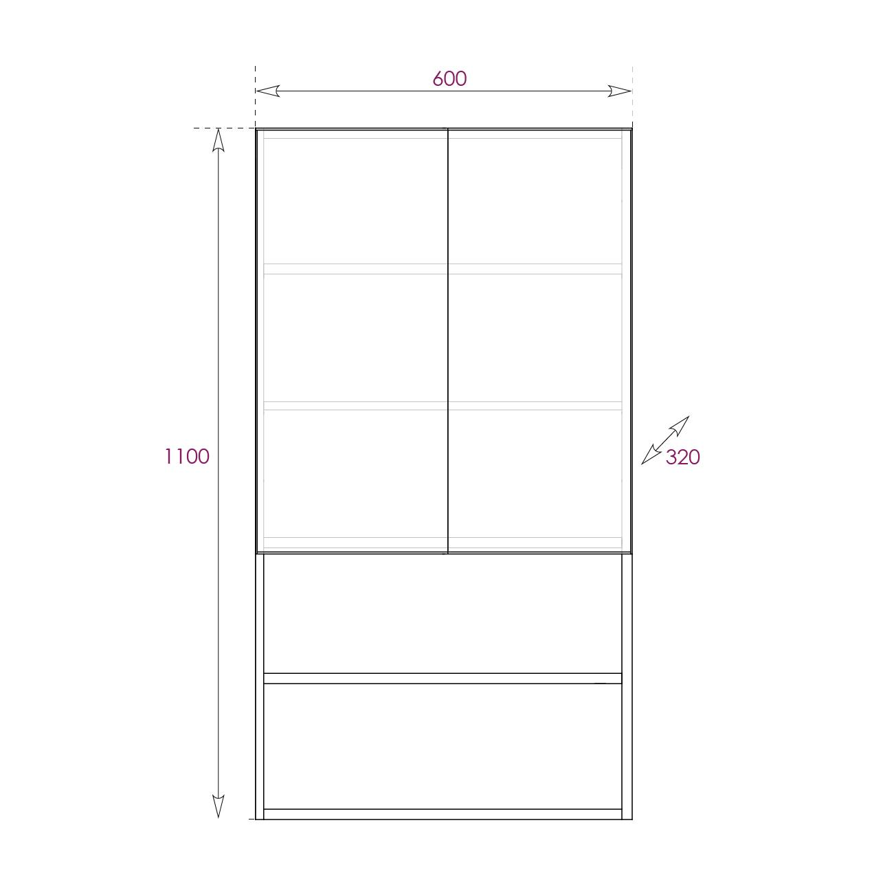 Шкаф навесной Onika Маркус Нова 60 белый (разборный) Шкаф навесной Onika Маркус Нова 60 белый (разборный)