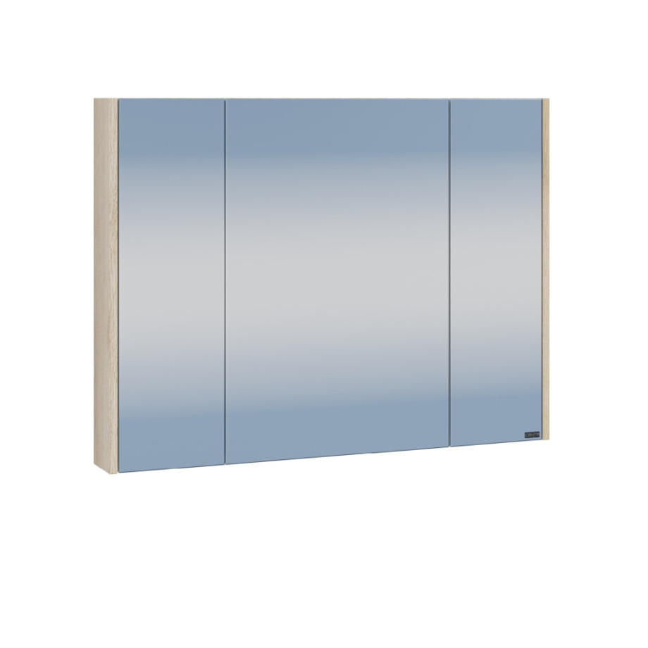 Зеркало-шкаф Санта Сатурн 90 дуб австрийский с белым