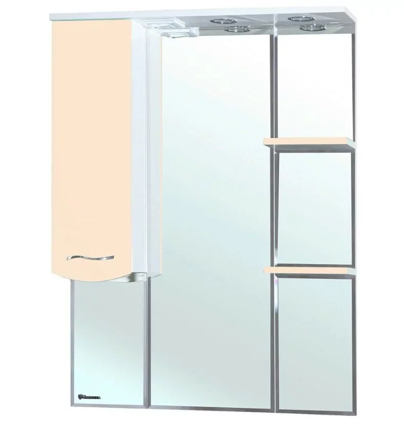 Мебель для ванной Bellezza Мари 85 комплект, напольный, бежевый