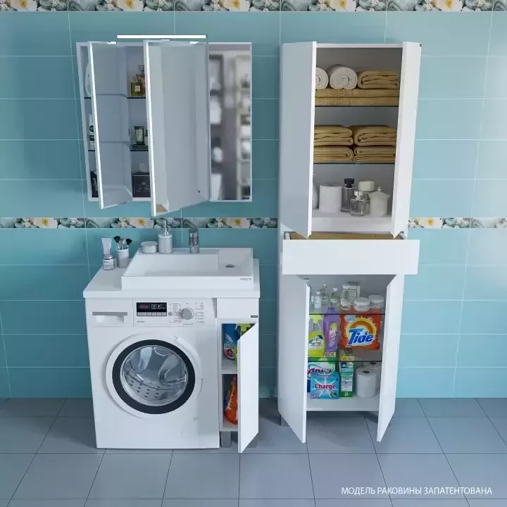 Раковина Санта Юпитер 800х500 R белая