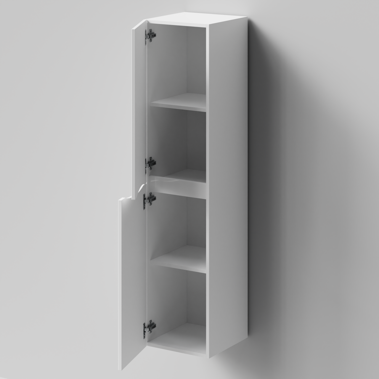 Пенал Vod-ok Лайт 35 L/R подвесной, белый + 13 цветов