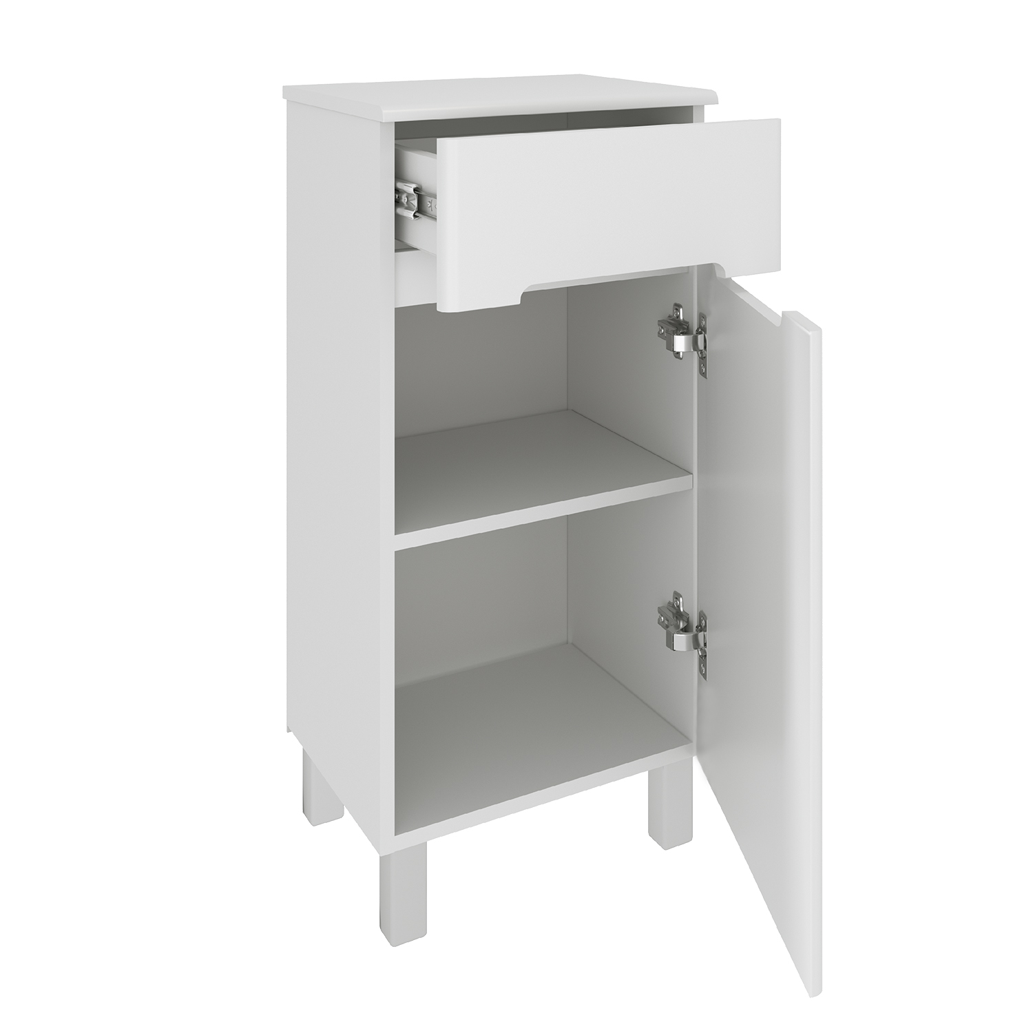 Тумба-комод Runo Парма 40 R, белый