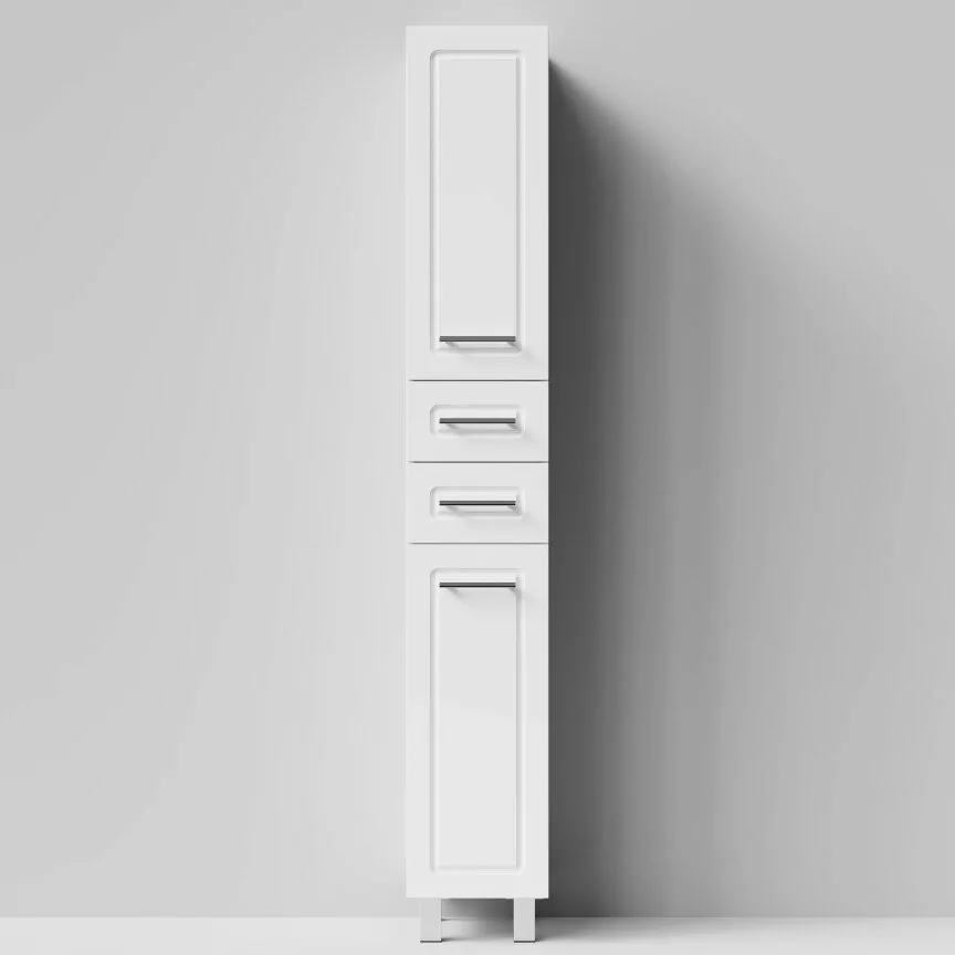 Пенал Vod-ok Арабеска 30 L/R, напольный, с корзиной, белый + 13 цветов