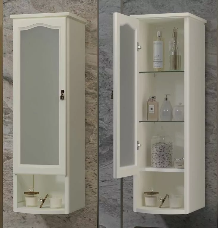 Шкаф навесной Opadiris Риспекто 30 L, слоновая кость