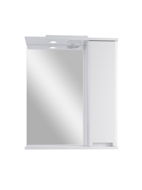 Зеркальный шкаф подвесной SanStar Ориана 60 белый