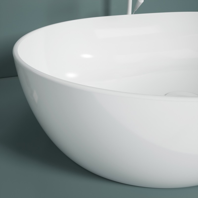 Раковина накладная Esbano CORAL-N(White) 480x350x130