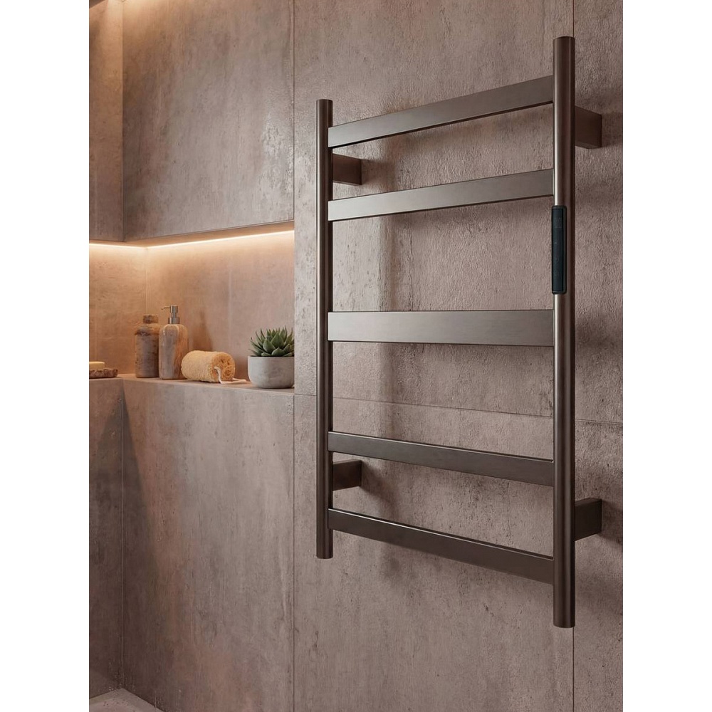 Полотенцесушитель электрический RAGLO R350.01.09 сенсорный с терморегулятором, графит