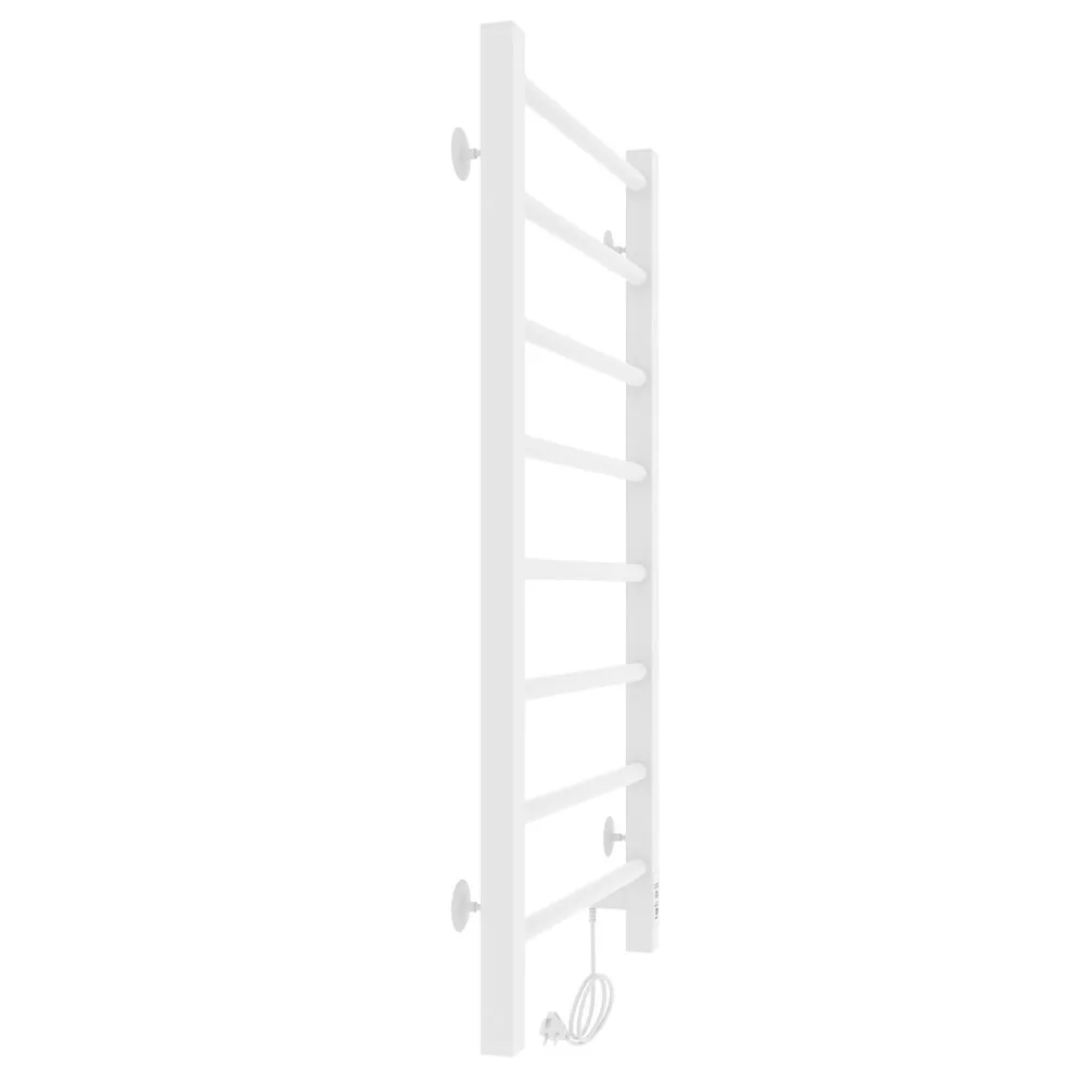 Полотенцесушитель электрический Laris Феличия ЧК П8 400х800 с терморегулятором, правый, белый матовый