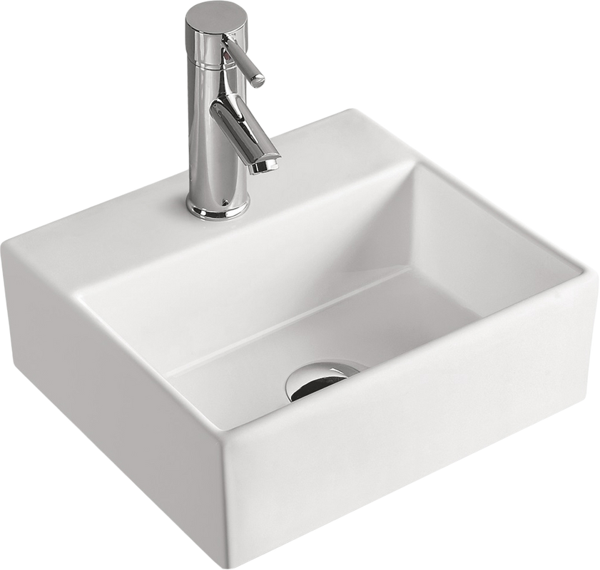 Раковина SantiLine SL-2001 накладная, белая