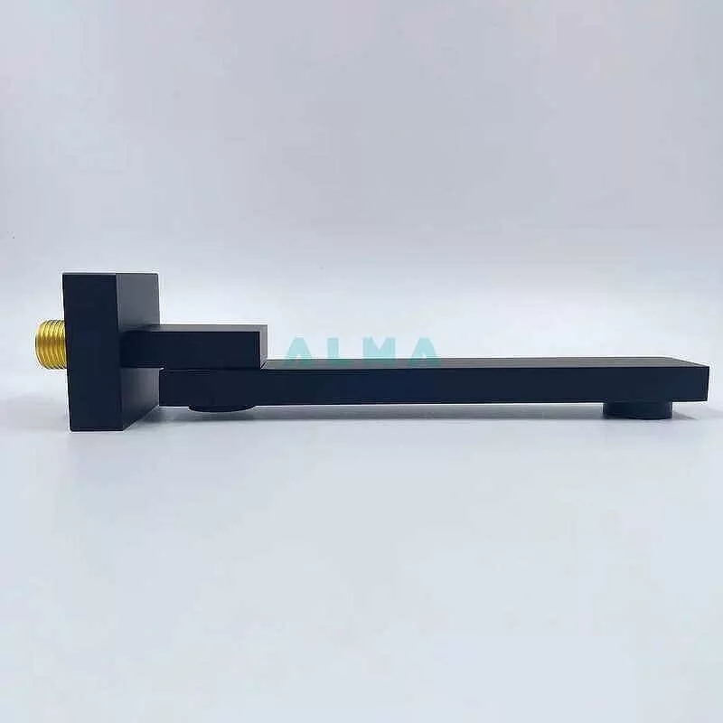 Душевой комплект ALMAes Weber TVZ-0808 черный матовый