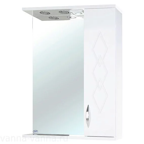 Мебель для ванной Bellezza Элеганс 60 комплект, напольный, белый