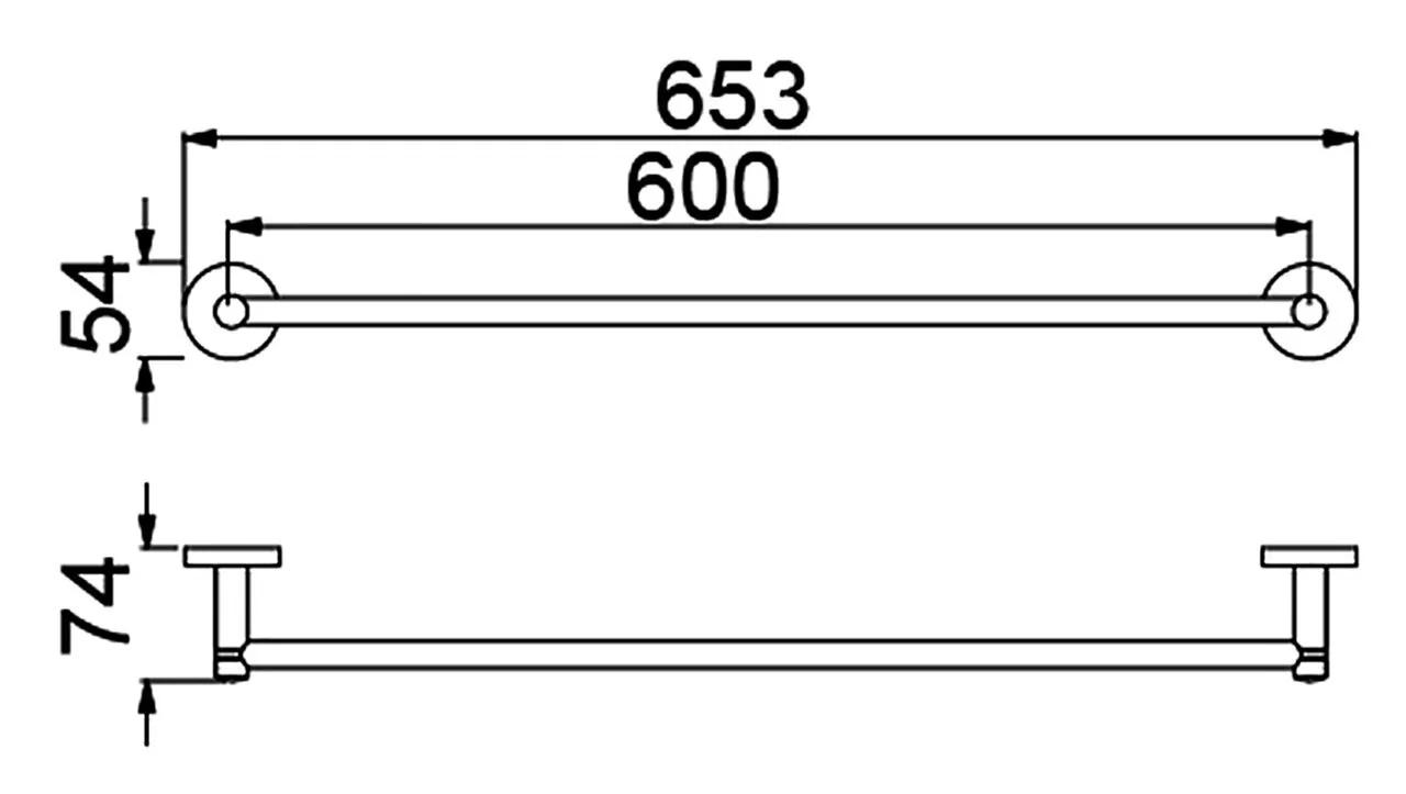 Полотенцедержатель Timo Selene 13053/00 хром