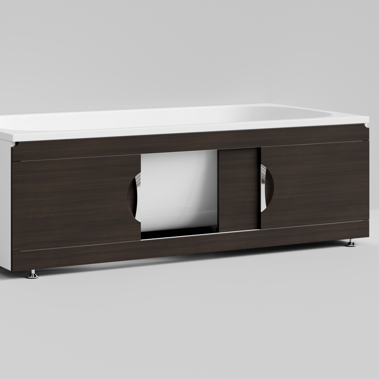 Экран под ванну Vod-ok Топ 170 раздвижной Палисандр