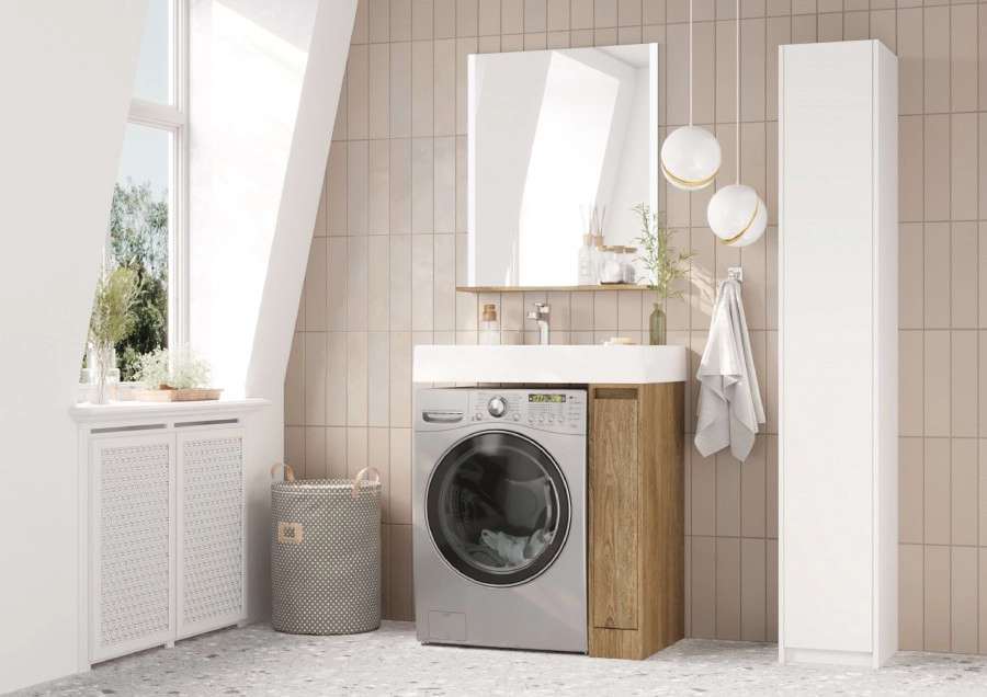 Тумба под раковину AQUATON Лондри 20 Дуб Кантри