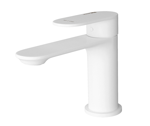 Смеситель для раковины WasserKraft Mindel 8503 белый Soft-touch