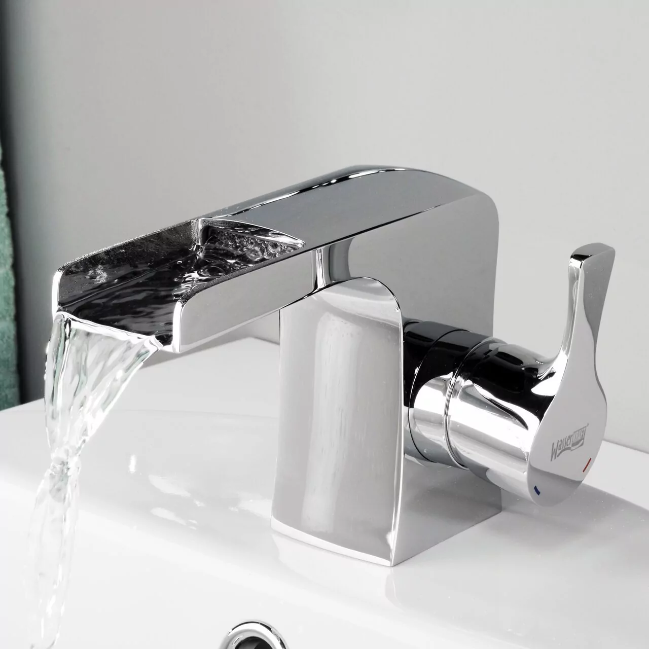 Смеситель для раковины WasserKraft Berkel 4869 каскадный хром