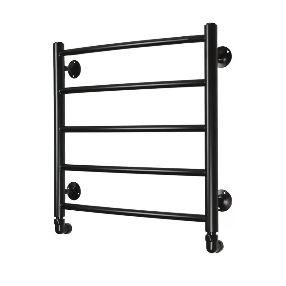 Полотенцесушитель водяной Domoterm Калипсо П5 500x500 черный матовый