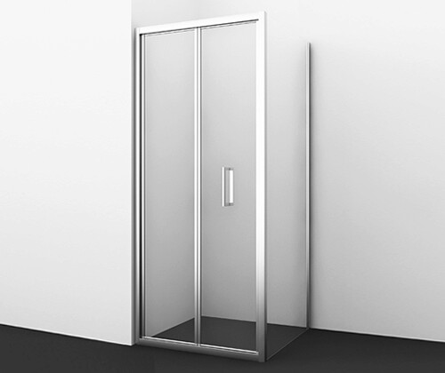 Душевой уголок WasserKraft Weser 78F03 90х90 квадратный, без поддона, прозрачное стекло, хром
